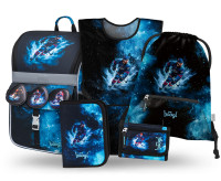 BAAGL SADA 5 Zippy Hokej: aktovka, peračník, vrecko, zástera, peňaženka