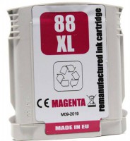 Renovovaná kazeta pre HP 88XL /C9392AE Magenta Premium 1880 strán