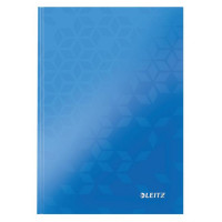 Kniha záznamová Leitz WOW A5 80 listov linajková modrá