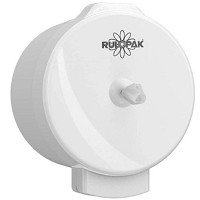 Zásobník toaletného papiera Rulopak, so stredovým odvíjaním, biely