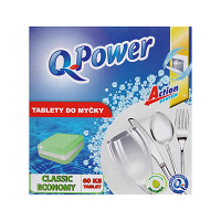 Tablety Q Power do umávačky Economy 60ks/krb