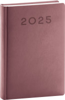 NOTIQUE Denný diár Aprint Neo 2025, ružový, 15 x 21 cm