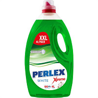 Prací gél na biele prádlo  Perlex Extreme  4 l