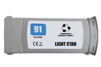 Renovovaná kazeta pre HP 91 (775ml) /C9470A Light Cyan Premium