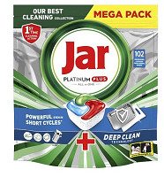 Kapsule Jar Platinum Plus Deep Clean 102 ks