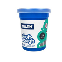Plastelína MILAN Soft Dough tyrkysová 116g/1ks