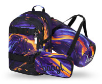 BAAGL SADA 3 Skate Vibe: batoh, peračník, športová taška GRS