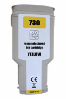 Renovovaná kazeta pre HP 730 (300ml) /P2V70A Yellow Premium