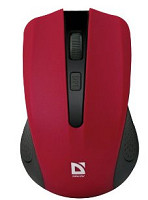 Myš bezdrôtová Defender Accura MM-935 / 1600 dpi / červená