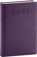 NOTIQUE Denný diár Aprint Neo 2025, fialový, 15 x 21 cm