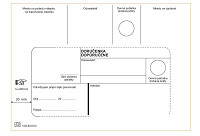 Obálka B6 176x125 Doporučene