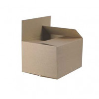 Krabica kartónová 3VL 410x320x250 mm hnedá s klopou