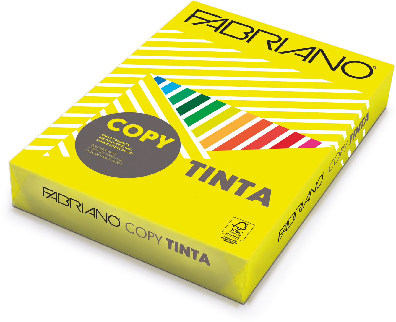 Kopírovací papier A4 80g F COLORE (COPY TINTA)  Giallo intenzívna žltá