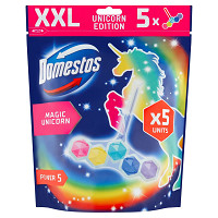 WC blok závesný Domestos power unicorn 5ks/bal
