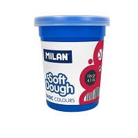 Plastelína MILAN Soft Dough červená 116g/1ks