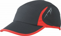Running cap, 9020 - čierna/červená