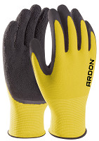 Rukavice máčené PETRAX hi-viz žlté 10/XL