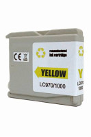 Renovovaná kazeta pre Brother LC-1000/LC-970 Yellow Premium 670 strán