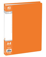 Kniha katalógová A4 40 obalov oranžová