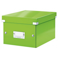 Archivačná krabica Click & Store malá, metalická zelená