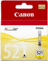 Náplň CANON CLI-521Y yellow MP 540/620/630/980, iP 3600/4600