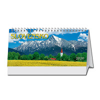 Kalendár stolový Slovensko, stĺpcový /SG/