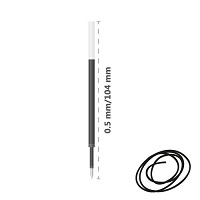 Náplň do gel. pera Junior 0,5mm čierna