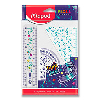 Sada pravítok Maped Twist´n Flex Pixel Party 3ks