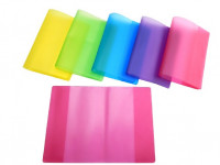 Obal na zošit A6 218x154mm PVC farebný mix