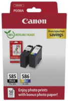 kazeta CANON PG-585 black + CL-586 color PIXMA TS7650i/TS7750i + GP501 10x15