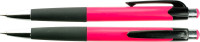 Pero guličkové Sa AED1819  ružové telo s čiernou pogum časťo