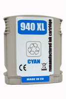 Renovovaná kazeta pre HP 940XL /C4907AE Cyan Premium 1700 strán