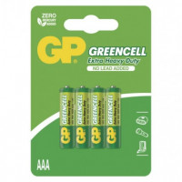 Batéria zinko-chloridová GP Greencell R03 (AAA) /4 ks