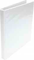 Poradač A4 4-krúžkový  3 cm prezentačný biely