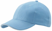 Sandwich cap, 3100 - modrá svetlá/biela