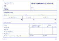 Výdavkový pokladničný doklad A6 s DPH, 100 listov
