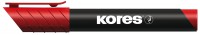 Popisovač K-Marker 3 mm červený permanentný