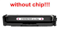Kompatibilný toner pre HP 219X/W2193X-No Chip! Magenta. POZOR kazeta bez čipu 2500 strán