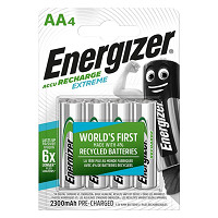 Batéria Energizer nabíjateľná 2300 mAh AA-HR6/ 4 ks