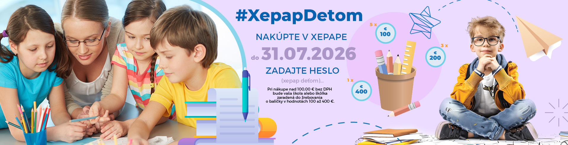 Vyhodnotenie súťaže XEPAP DEŤOM
