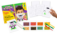 Maľovanie plastelínou Crazy Monsters