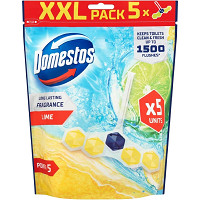 WC blok  závesný Domestos lime 5ks/bal