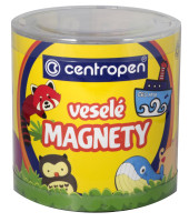 Magnety 9796, 30 ks veselé magnety mix