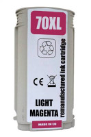 Renovovaná kazeta pre HP 70 (130ml) /C9455A Light Magenta Premium