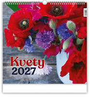 Kalendár nástenný Kvety