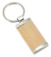 Kulcstar, 7153 - strieborná lesklá/svetlé drevo