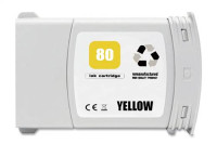 Renovovaná kazeta pre HP 80XL /C4848A Yellow /Dye Premium 4400 strán