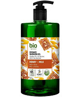 Sprchový gél Bio Naturell honey and milk, 946 ml.