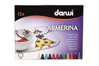 Fixy Armerina sada na porcelán bez vypaľovania 12 ks