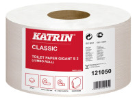 Toaletný papier Katrin Classic 19 cm, 2 vrstv, biely